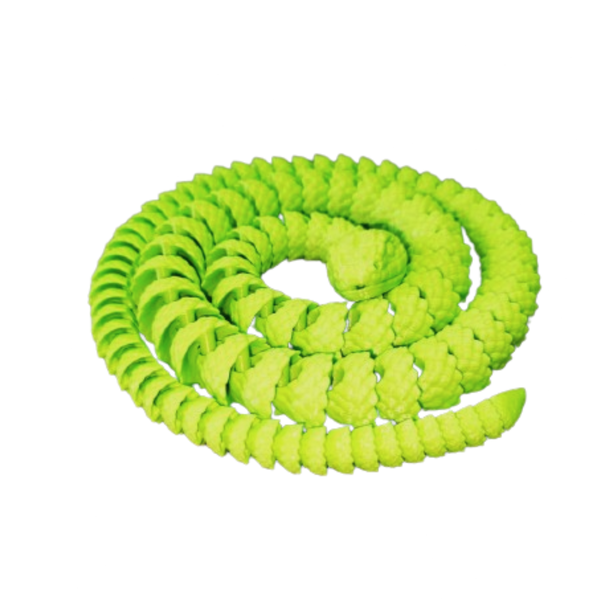 80cm Kids 3D Realistic Printed Flexi Snake Figure Ornamental Toy