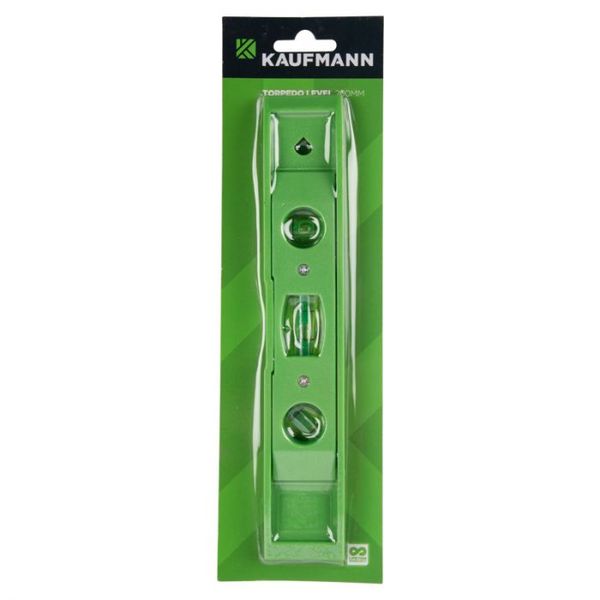 Kaufmann - Spirit Level Torpedo 230mm - 2 Pack