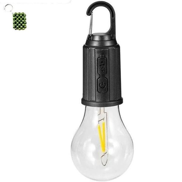 Waterproof Tungsten LED Outdoor Camping Bulb Light And A Keyholder