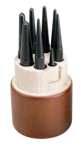 Groz Punch Ctr Set W/Box 1.5-5.5 Cp/8Wd