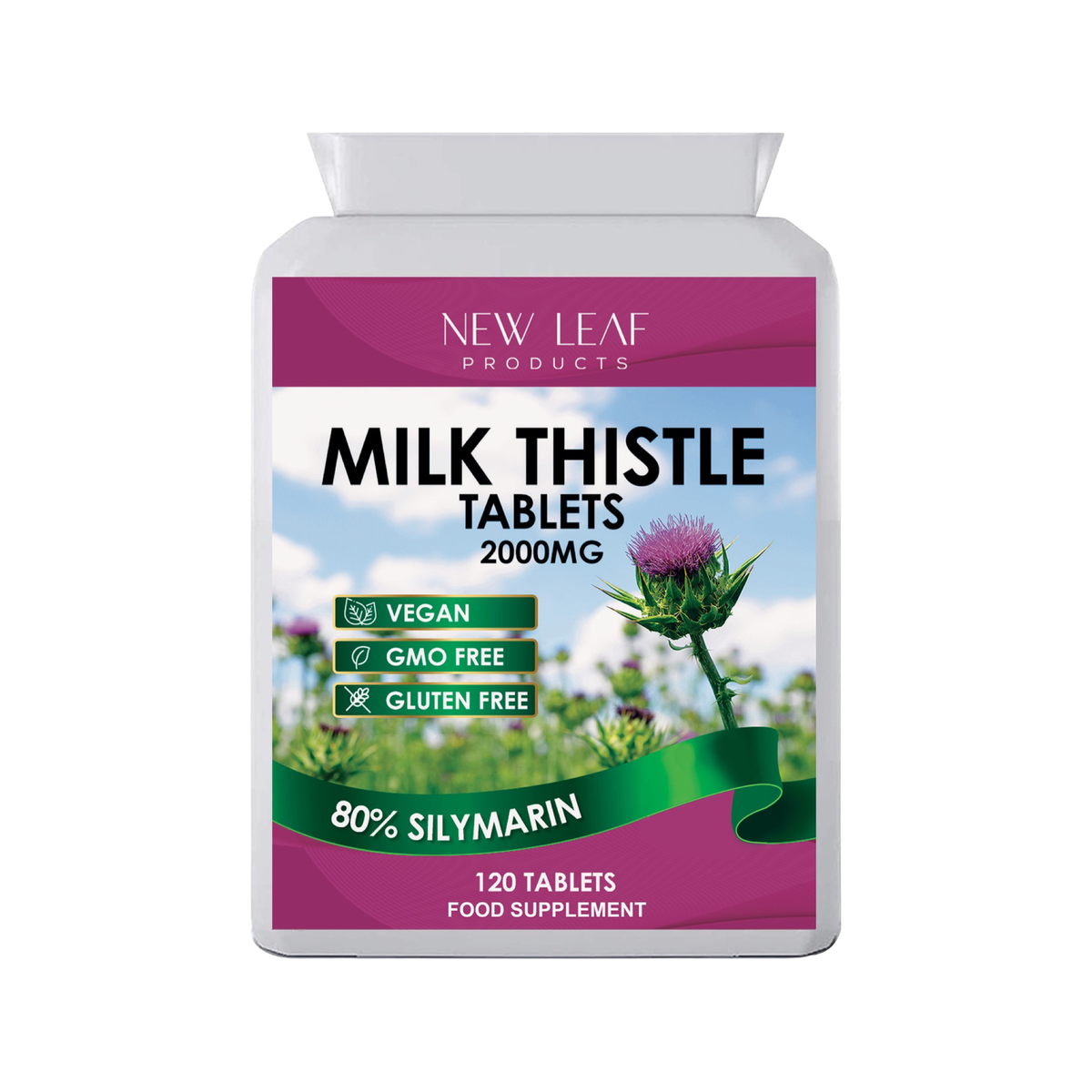 Milk Thistle Tablets 2000mg High Strength Liver Detox 120 Tablets Buy