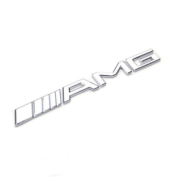 AMG Silver Rear Badge Cover (AMG-13-RB-S)