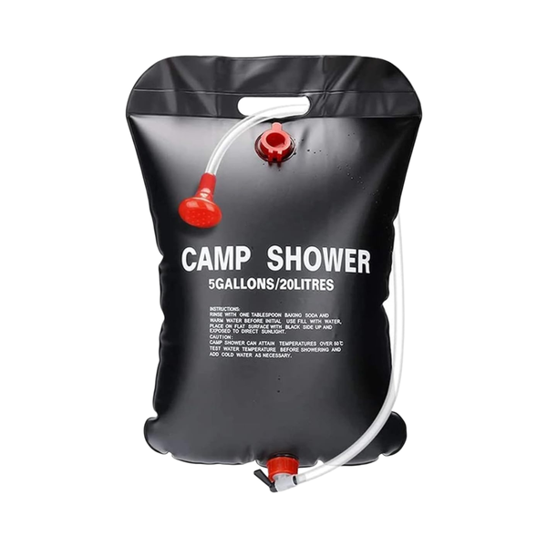20L Portable Solar Hanging Water Shower Bag For Outdoor Travel And Camping