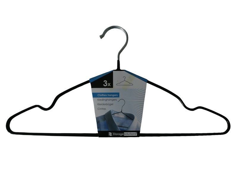 Storage Solutions Clothes Hanger Set - 3 Pieces