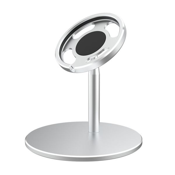 Aluminum Charger Dock Compatible with MagSafe Charger for iPhone 12 Silver