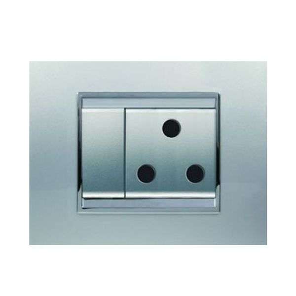 ACDC - Gewiss Titanium Chorus Lux 16A Switch Socket Outlet