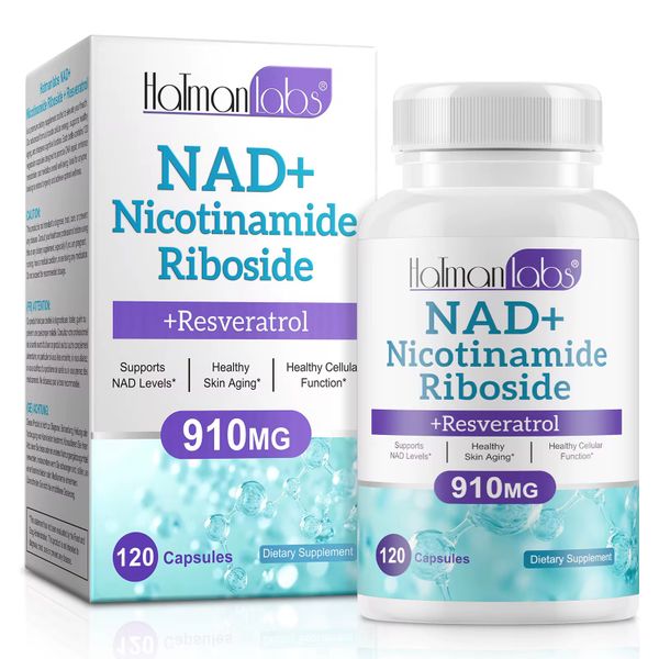 Hatmanlabs NAD+ Nicotinamide Riboside &amp; Resveratrol