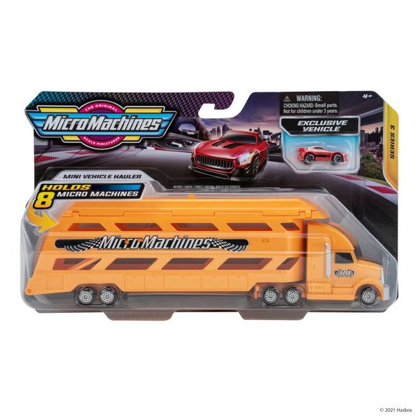 Micromachines Vehicle Hauler - Yellow