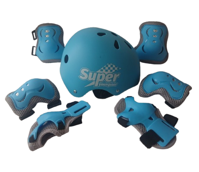 Kids Bike Helmet with Sports Protective Gear Set