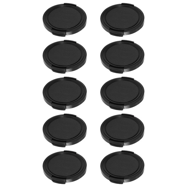 Univeral 10pcs 49mm Center Pinch Front Lens Cap For Canon Nikon DSLR Camera