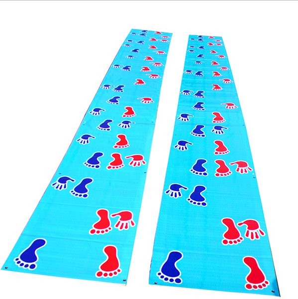 Hand and Feet Game Jumping Carpet Mat for Kid Family Kindergarten Outdoor