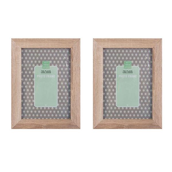 Wide Edge Wooden Certificate Picture Frame A4 (Set of 2)