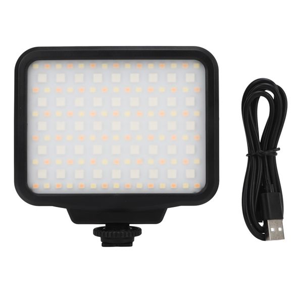 RGB Camera Light - 2500-9900K, 21 Effects, Rechargeable