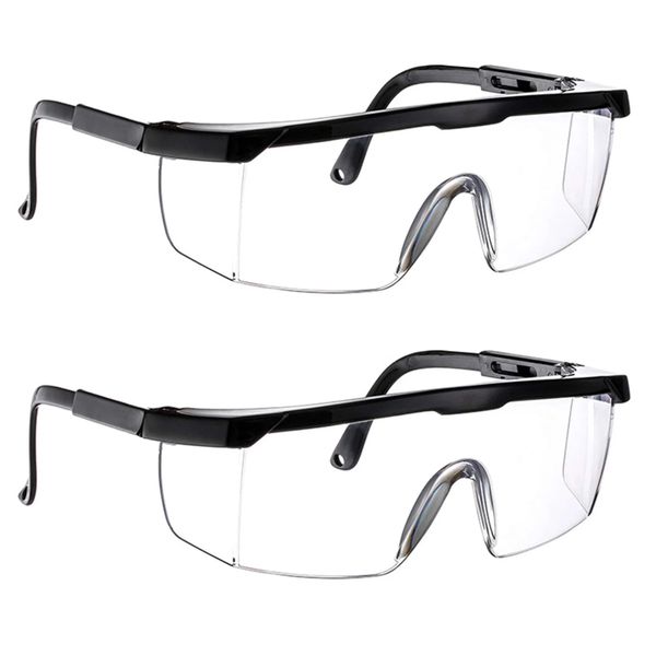 Clear Safety Eyewear Glasses Pack of 2