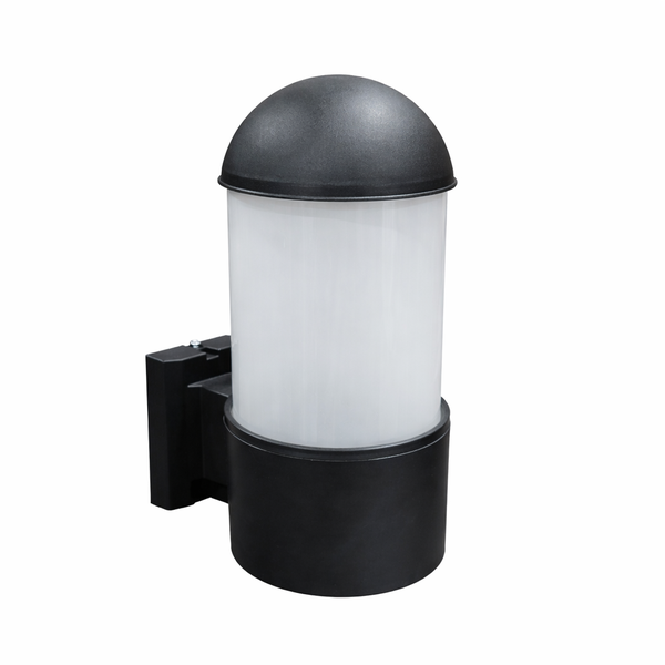 Dr Light DRWL002 Outdoor Wall Lamp Holder - Modern Black LED Light Fixture