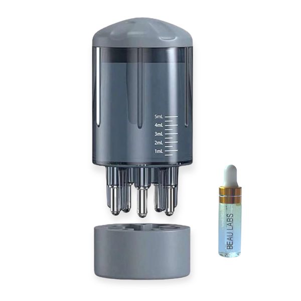 ScalpElite Precision Applicator: Advanced Hair Comb with Beau Labs Serum