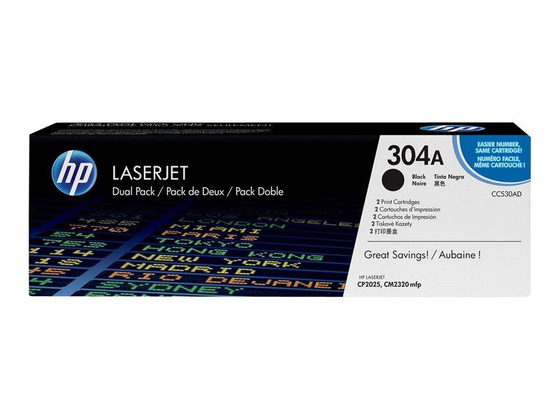 HP 304A Original Black Toner Cartridge