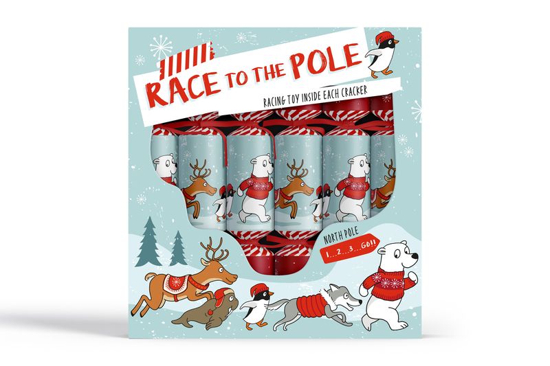 Holly &amp; Ivy Christmas Crackers - Race to the Chimney Game