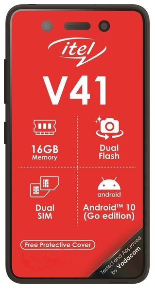 iTel V41 16GB Dual Sim Black - 3G Only - Vodacom Locked