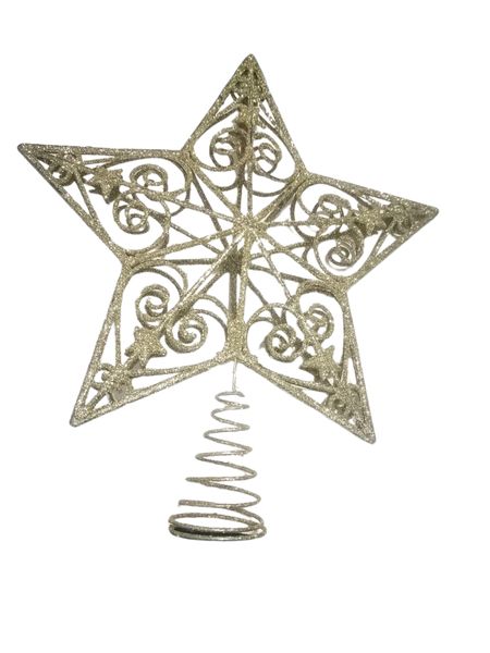 Gold Star Tree Topper