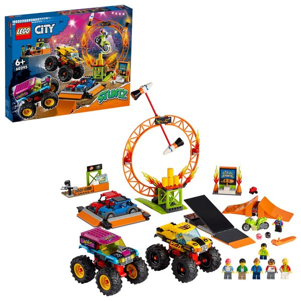 LEGO City Stunt Show Arena 60295 Toy Building Kit (668 Pieces)
