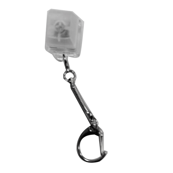 Single Switch Keyboard Keychain For Gateron MX Keyboard Tester Black