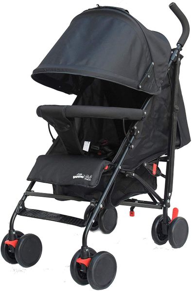 Little Bambino Umbrella Travel Stroller - Black