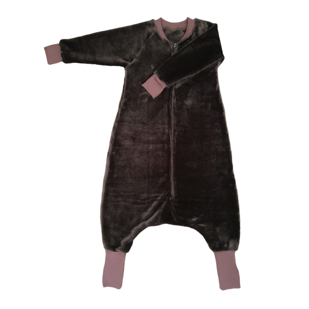 Baby/Toddler - Onesie/Sleeping Bag with Mittens - Mongolian Fleece ...