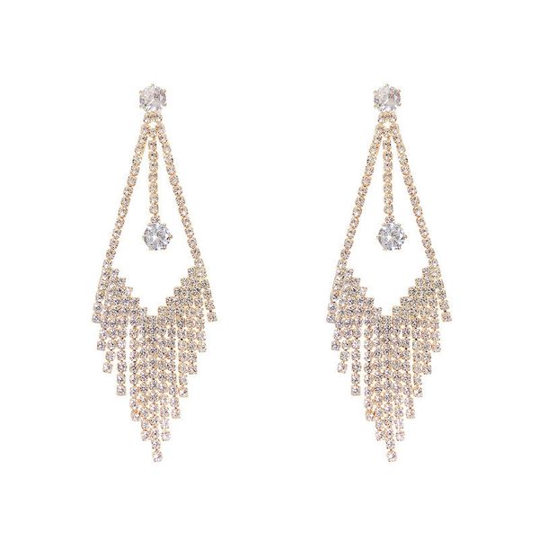 Women Gold Stainless Steel Ball Earrings E0064