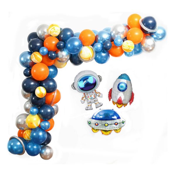Outer Space Balloon Kit Universe Theme Party Decorations Astronaut Balloon