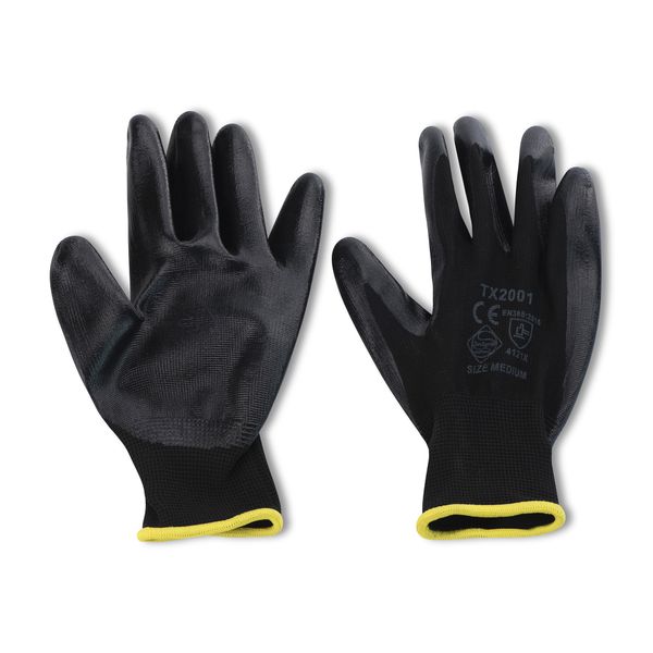 Smooth Nitrile Glove - Cleaning Accessories - Black - Medium