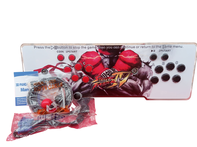 Pandora Box Arcade Game Console 3D Pandora Pro Manual