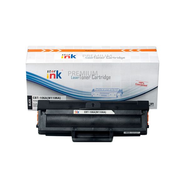 StarInk HP 106A / W1106A Premium Compatible Black Toner - 1000 Pages
