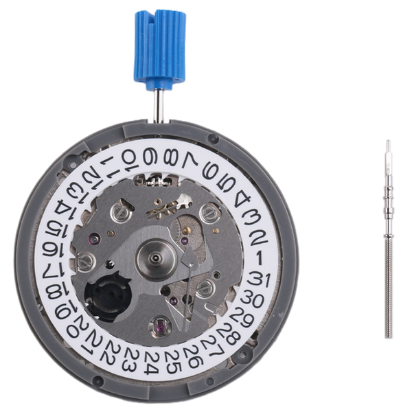 Nh35 Movement Day Date Set Automatic With Movement Watch Steel Stem