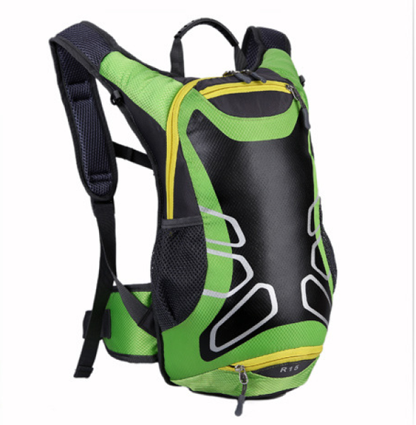 Garmanna Hydration Backpack Bag &amp; 2L Water Bag for Cycling - Green