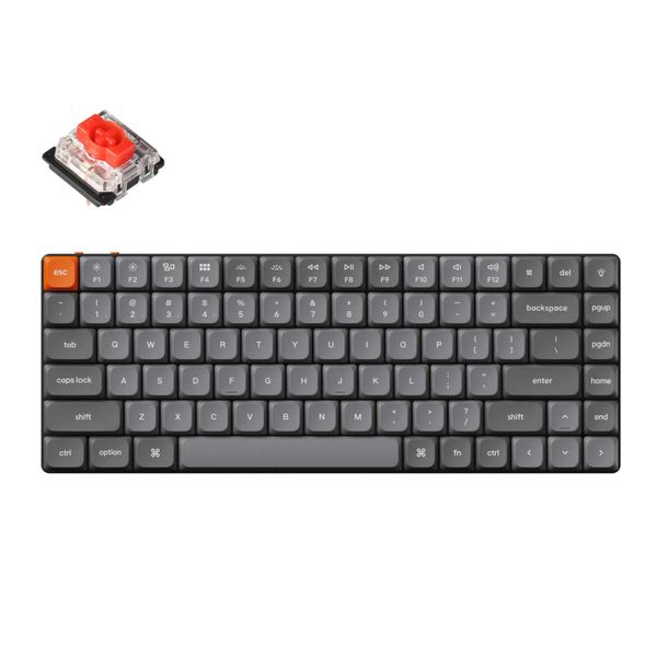 Keychron K3 Max 75% Red Switches Hot-Swap low profile RGB Wireless Keyboard