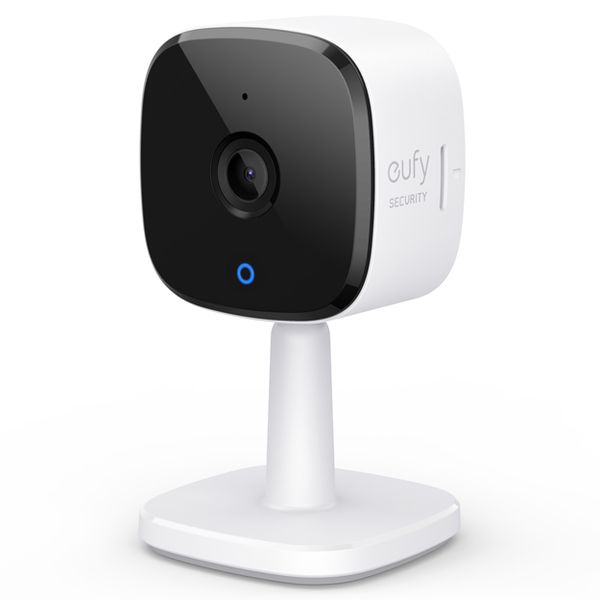 Eufy Indoor Security Camera 2K (Human &amp; Pet AI) - White