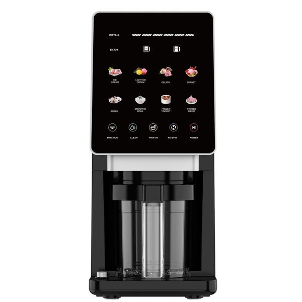 KF-2501 Ice Cream Maker Presets Smart Panel - Black