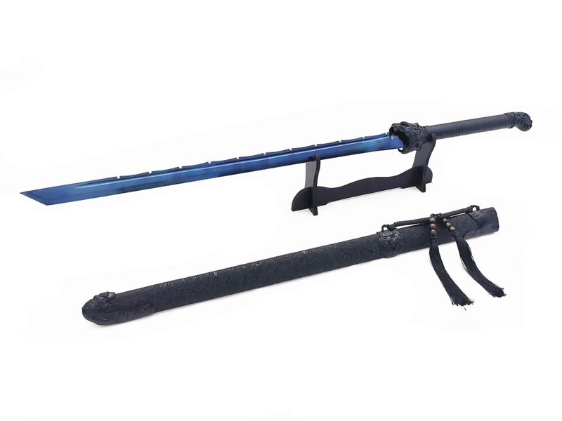 TAKASHI Samurai Sword Katana Sword - Hand Crafted &amp; Sharpened - Hei Hu - HH