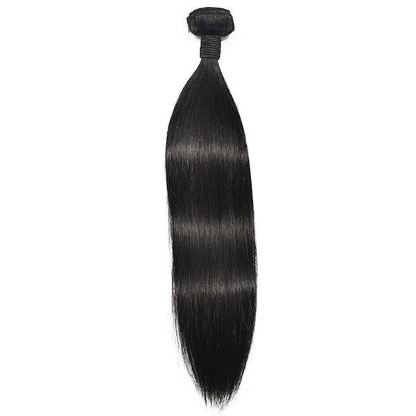 Straight Bundles Human Hair 100% Unprocessed Brazilian Hair Natural Black