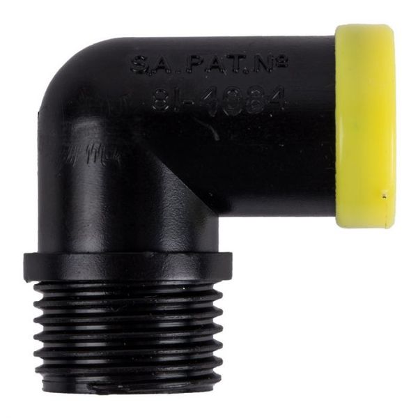 Elbow Full Flow Male Combination 25X1 - 2 Pack