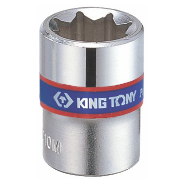 King Tony - Socket Double Sq. 8Mm 8P - 3 Pack