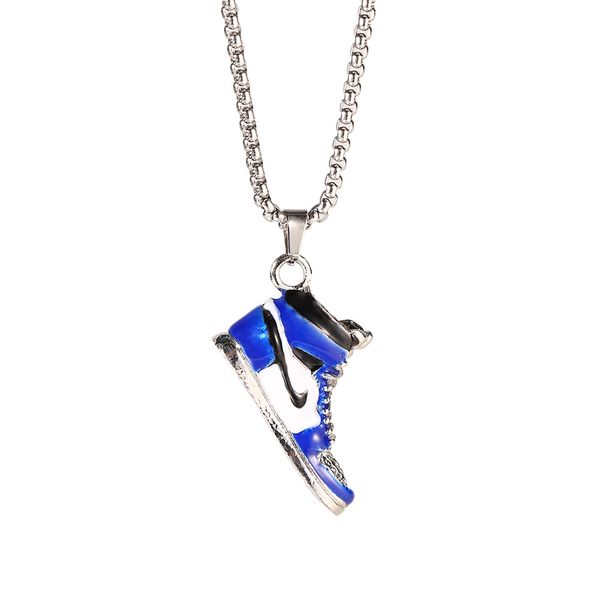 Sneakers Pendant Necklace (RN-10130-PSN)