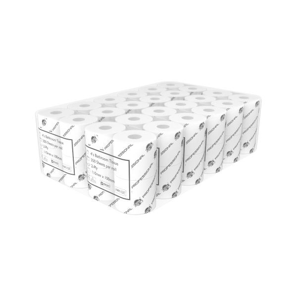 Dinu - 2-Ply White Toilet Paper - 48 Rolls