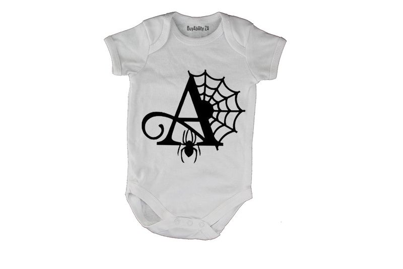 Y - Halloween Spiderweb - SS - Baby Grow