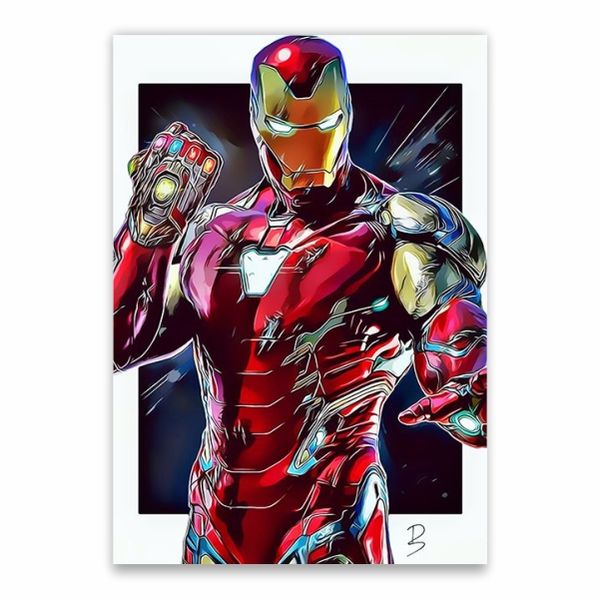 Iron Man Suit Poster - A1