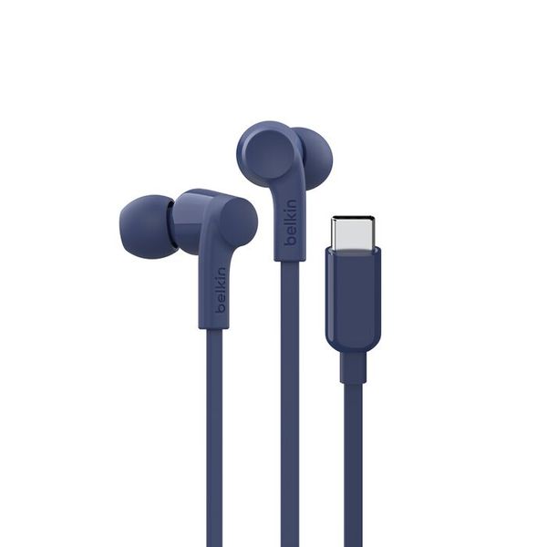 Belkin SoundForm Headphones with USB-C Connector, Blue