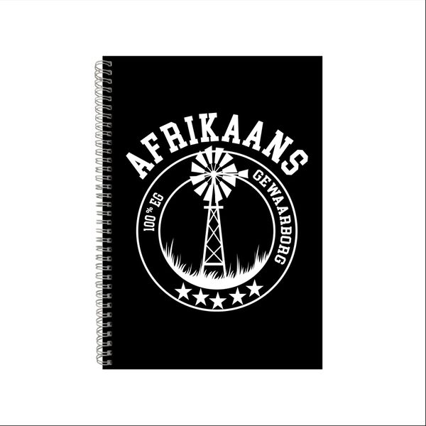 100% Afrikaans Notebook Cultural Gift Idea A4 Notepad Pad 48