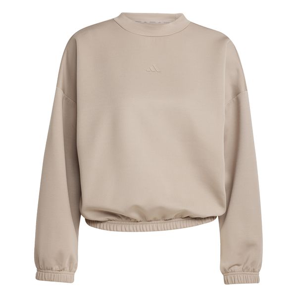 adidas Women's Yoga Essentials Cover-Up - Chalky Brown