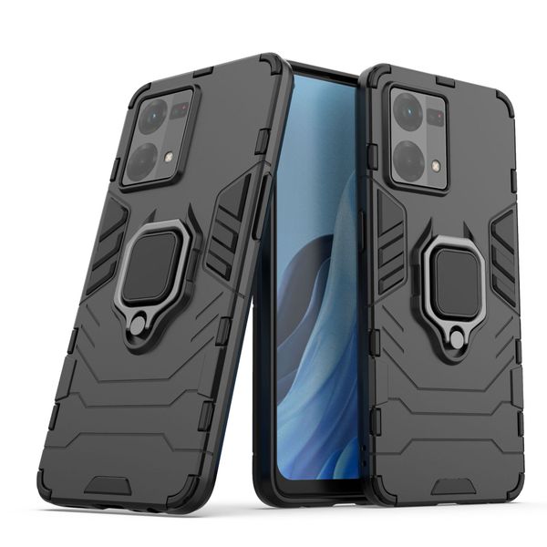 Phone Case compatible with Oppo Reno 7 4G Shockproof with Holder